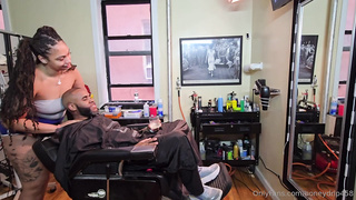 Free Porn Gets Fucked In The Barbershop