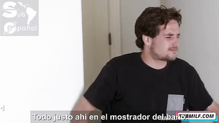 Mi madrastra curando mi erección con su sexy culo .... subt