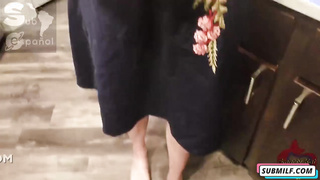 SmartyKat314 - Papá pierde la apuesta del Super Bowl y su hijo le gana el trasero a su madrastra