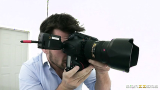 La Modelo cachonda Amber lynn vs el fotógrafo Manuel F.