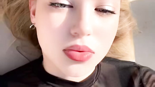 Nikoletta pouting