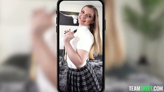 Harlow West, teen love anal