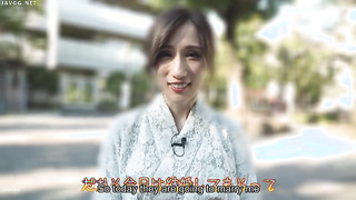 [HMN-332] Me and JULIA, we got married. A real Creampie marriage document in which two people cooper