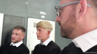 Cruel Prison Gangbang