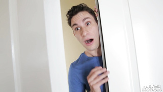 Lucy blowjob to stepbrother