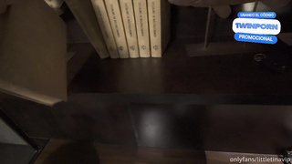 Stepdaughter punished with anal destruction for touching her stepfather's secret books