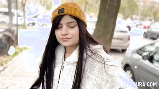 Cute Latina Teen Picked from the Streets and Fucked - Sofia Mayers - Cumshot,big tits, petite,