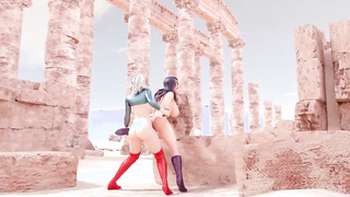 Supergirl VS Wonder Woman