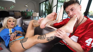 Kitana xxx - Foot Fetish Touchdown (08.02.2025) rq