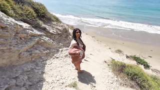 Cami xxx half-Sister In Law Took Me To A Nude Beach Public Fuck