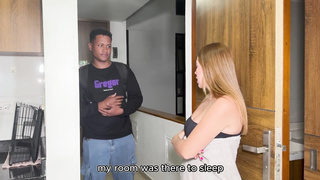 Sara Blonde - Sharing A Room With Brother In Law