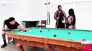 xxx - Slut WIFE Gets Fucked On Husbands Pool Table (NEW)