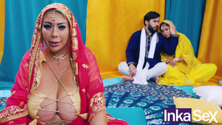 Sharon piel morena - bendiciones de madrastra