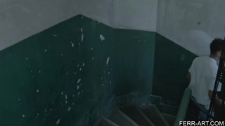 Unexpected visitor surprise fuck