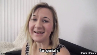 Hijo deja embarazada a su madre - Fifi Foxx y Cock Ninja - sub esp
