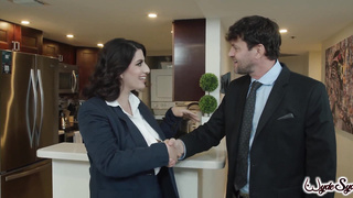 Sarah Arabic - Principal Busting On Big Tits