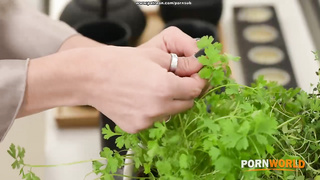 Cock Hungry Hottie Candie Luciani Turns Zen Massage Into DP Fuck Fest