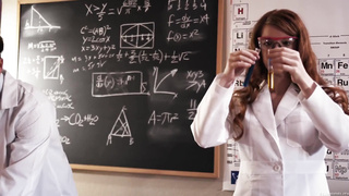 Redhead Teen Fucks Her Lab Partner