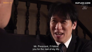 [JUFE-161] While The Boss Is Gone On Business For Three Days I Give In To Temptation And Fuck His Be