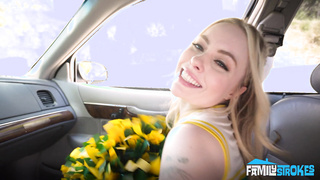 Haley Spades, stepsis anal tryout