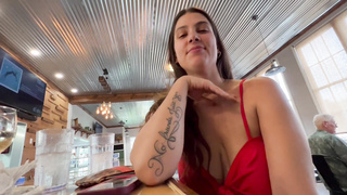 POV. Deep throat before anal makes me happy. Sneaking around abandoned building and getting caught