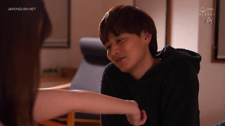 [DASS-703] A big-butted wife, Aizawa Miyu, succumbs to back thrusts that penetrate her womb and visi