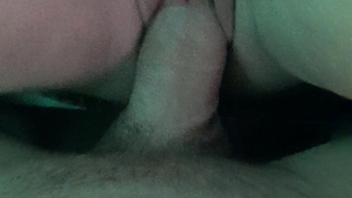 Sexy hot slut rides my cock