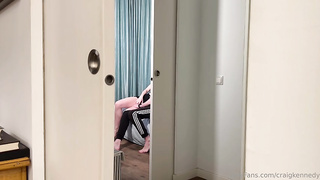 Hermosa rubia TRANSEXUAL Europea. Tri doble anal con amigos