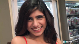 BANGBROS - Big Tits Muslim Princess Mia Khalifa Riding Dick, Looking Good