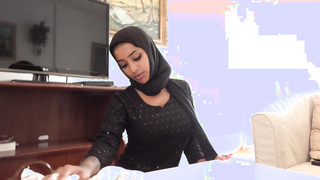 The owner banged the desi bi maid on the sofa and fucked her ass badly - Yasmina Khan AKA Yesmina