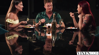 hot xxx Black – Naughty Beauty hot Seduces BFFs Man