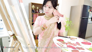 Indian bhabhi Cheating with European Men with Big Dick but Indian Husband Caught