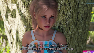 Animación 3D hentai.  El diario de Emily. 2.  Subtitulado Español (video juego)