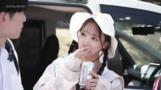 [FNS-060] Drinking and getting horny Seducing her best friends boyfriend in front of her in this dou