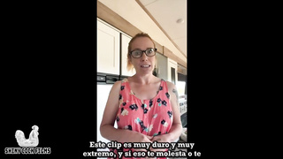 Glasses girl Jane cane Twitter full 2 video