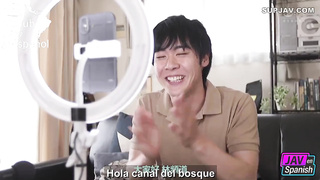 JUQ-034 Río Kuriyama - un virgen que sentía lujuria por la sobria esposa del vecino Sub Esp