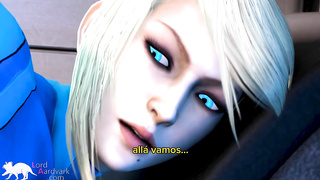 Animación 3D.  Phazon-experriment-b-en. Subtitulado Español