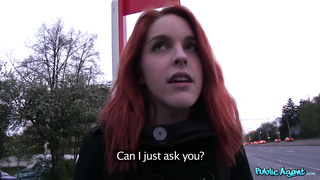 PublicAgent-Spanish Redhead Gives Stranger A Ride On Her Bubble Butt