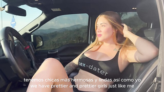 Public Fuck And Creampie With A Model I Found On Sexdater - Sara Blonde