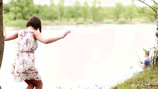 Natural Tetona Adolescente Ana Bell Evans Follada En La Naturaleza