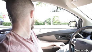 Facials4K Mackenzie Mace Catching A Ride