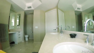 Megan Rain - Beach Babe Megan POV