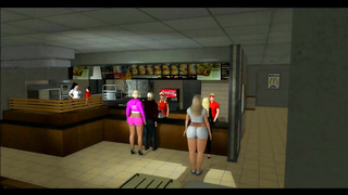 Animación 3D. El chico del Mcdonald's TRANS. Part. 1