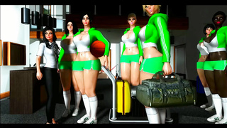 Animación 3D. El Botones  TRANSEXUAL. Part. 2