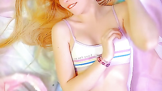 Belle Delphine VS Dildo