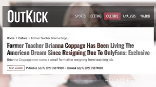 Brianna Coppage - American Dream, Exposed Teacher Gone Viral (27.07.2025) rq