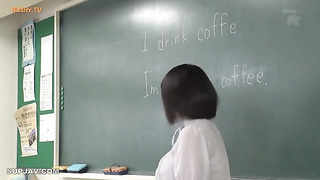 [DASD-319] Bukkake-exclusive busty bikini teacher, Shibuya Kaho