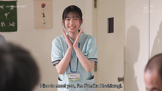 [EBWH-267] The gentle married nurse who can’t refuse is ravished by elderly men on her pure porn bo