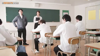 [PRED-461] Female teacher teen, sex, family ring – Surrounded by delinquent male students, she is fucked and fuck