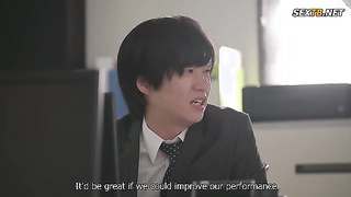 [JUQ-694] There is a culprit who impregnated the female boss who was just transferred to our departm